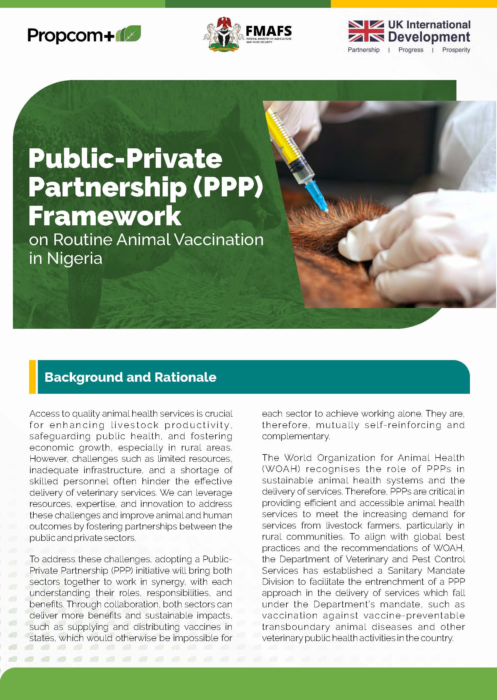 PPP Framework